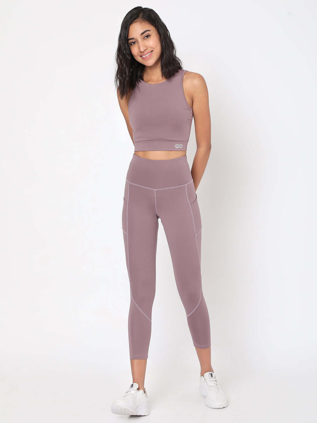 Shop-Nirvana Cross Back Crop Top & Aura Leggings