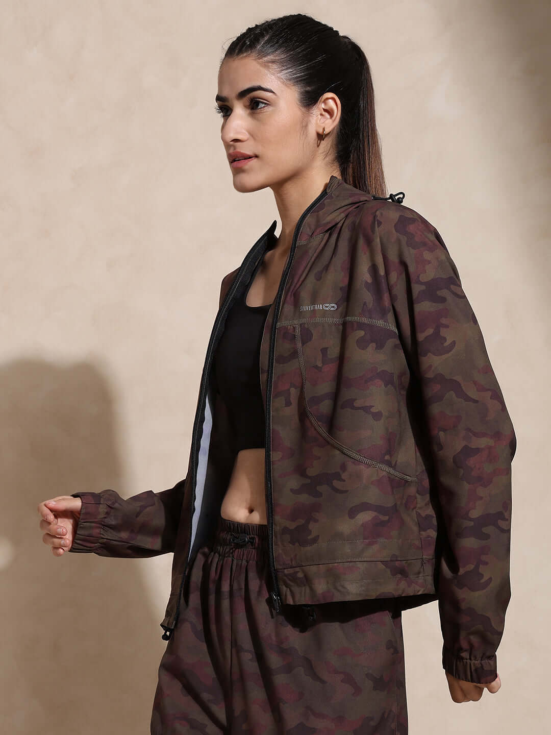 Army Camo Tracker Cargo Pants & Cargo Jacket