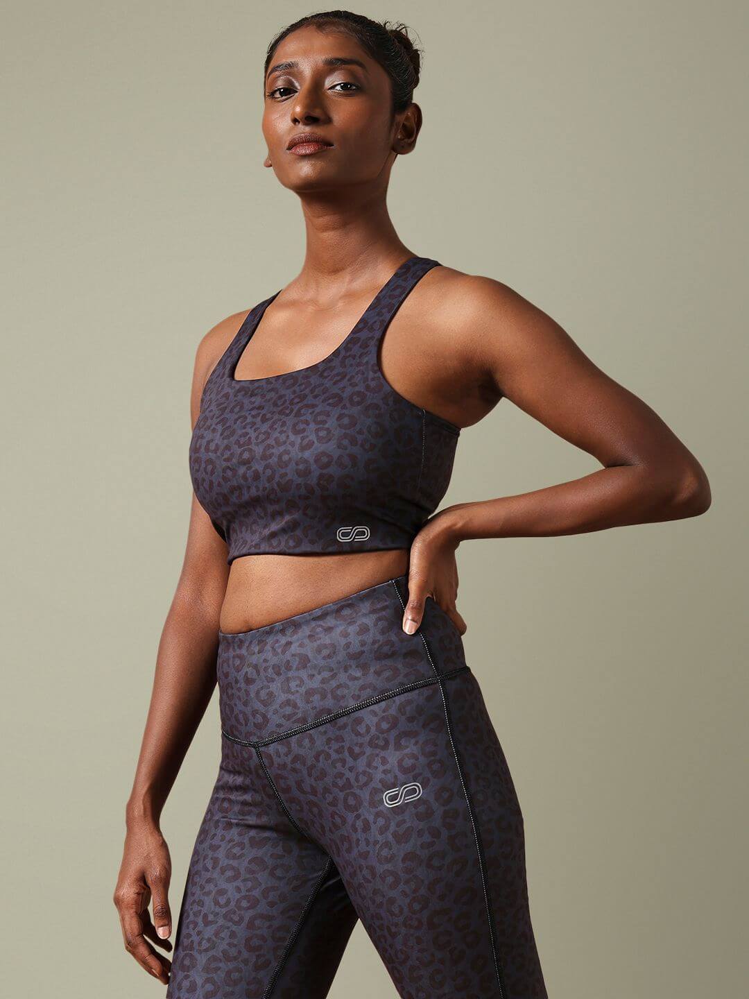 High Impact Action Bra With Clasp Panthera Print