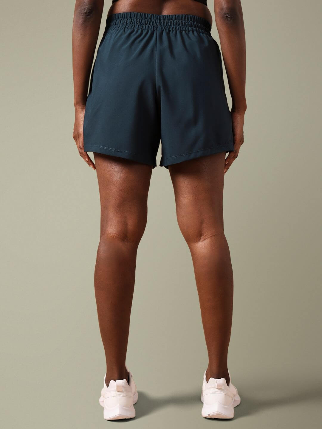 Racer Shorts Dark Teal Black