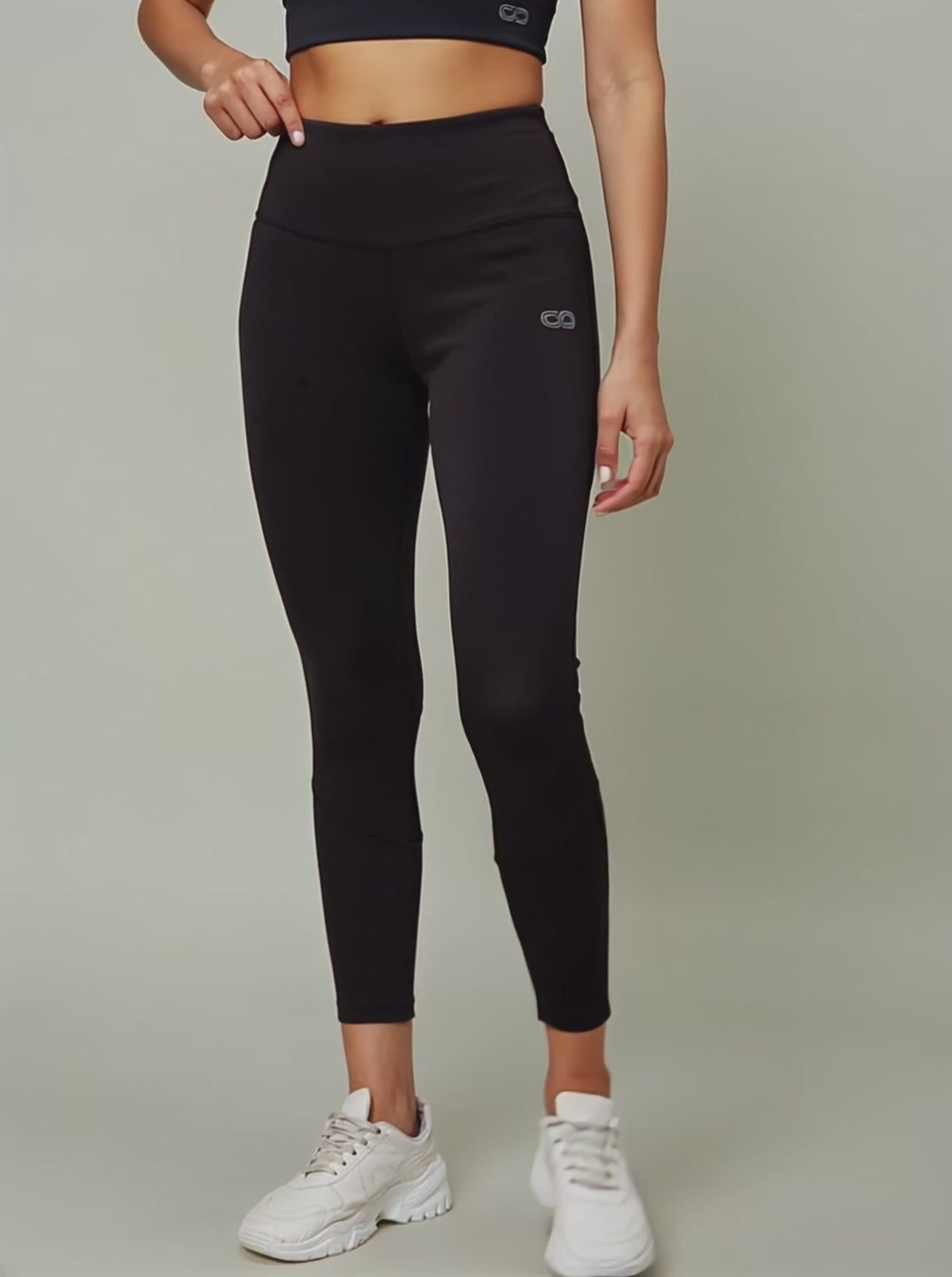 Ath Perform 7/8 High Waist Leggings Black