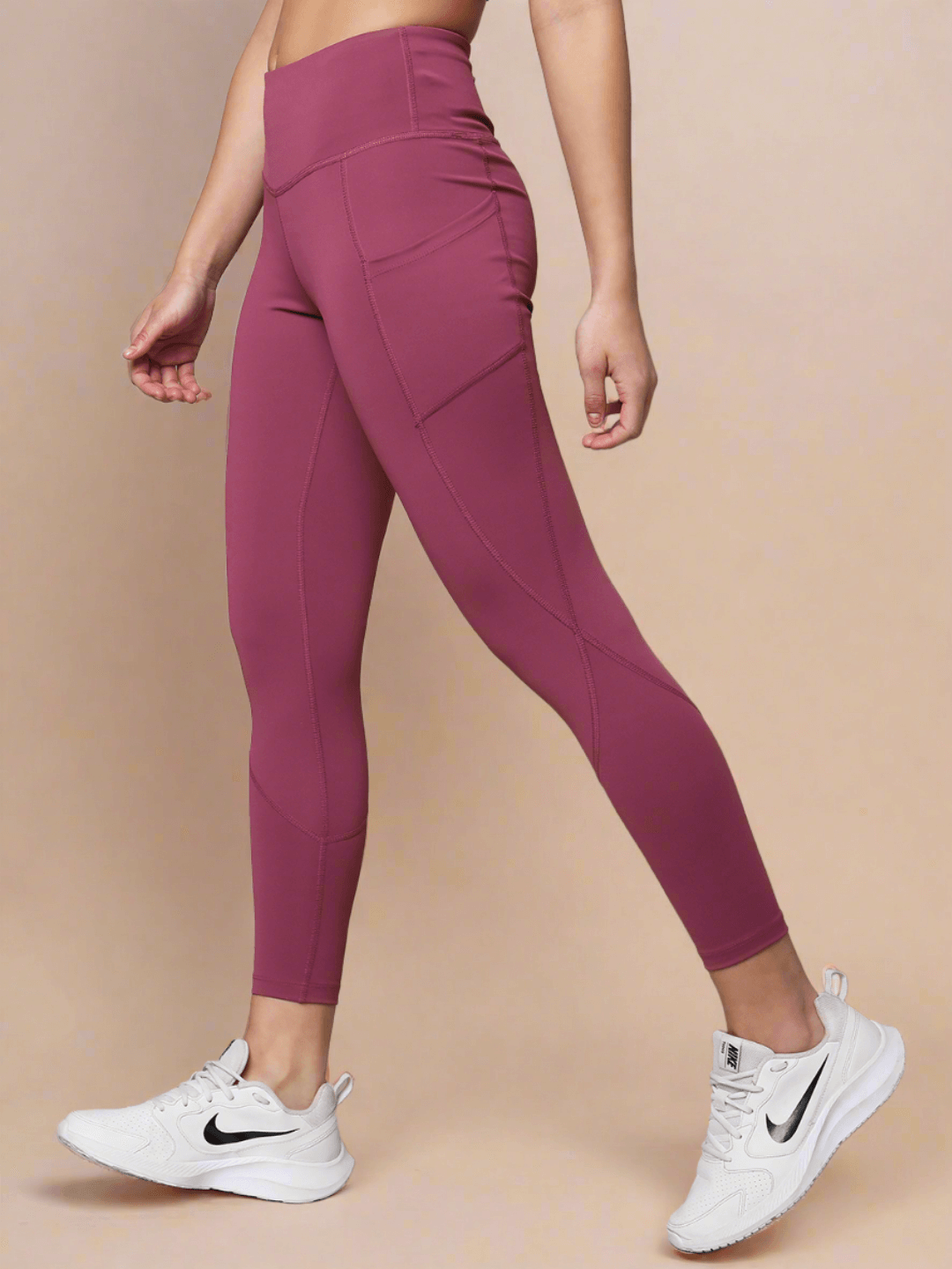 Shop-Tulip Wood High Impact Action Bra & Aura Leggings