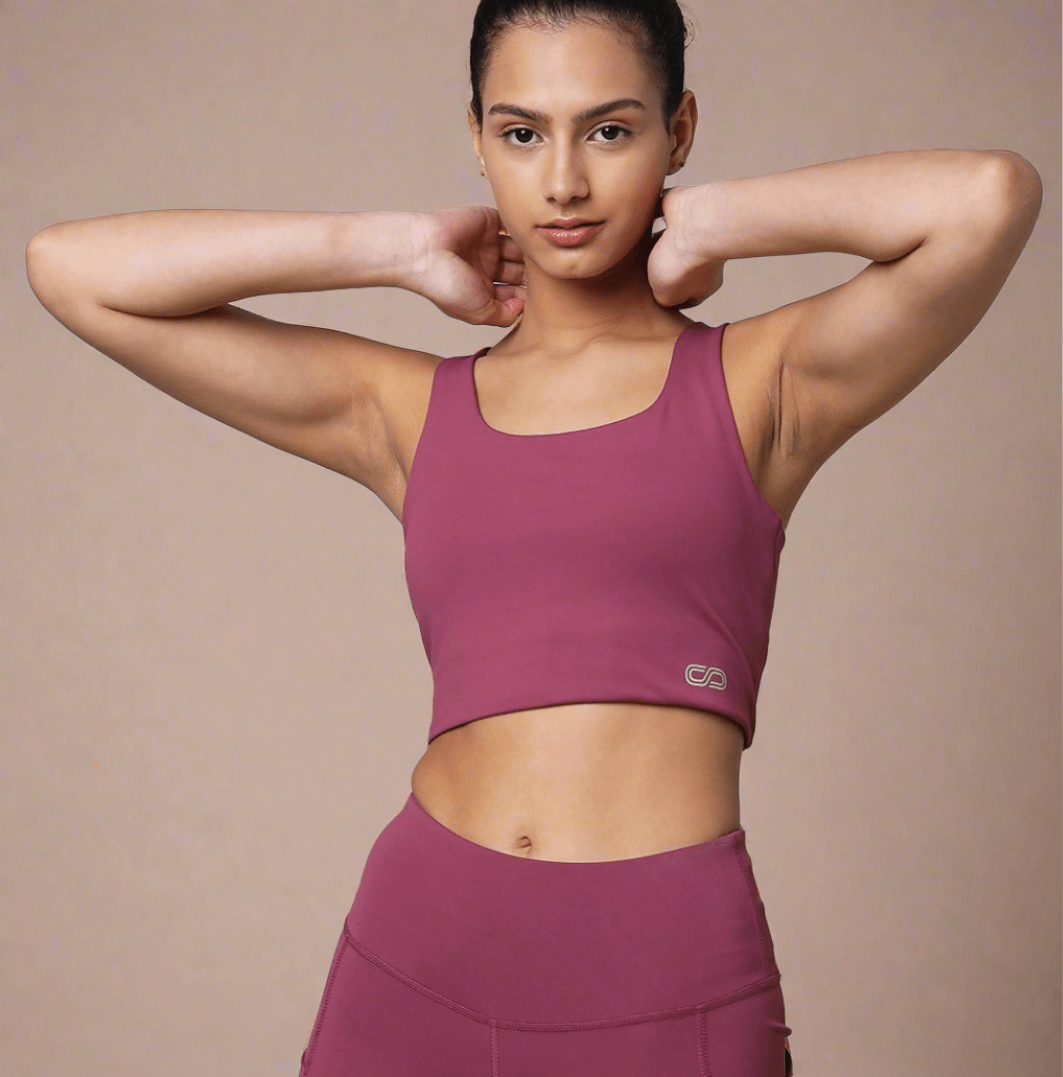 Shop-Tulip Wood High Impact Action Bra & Aura Leggings