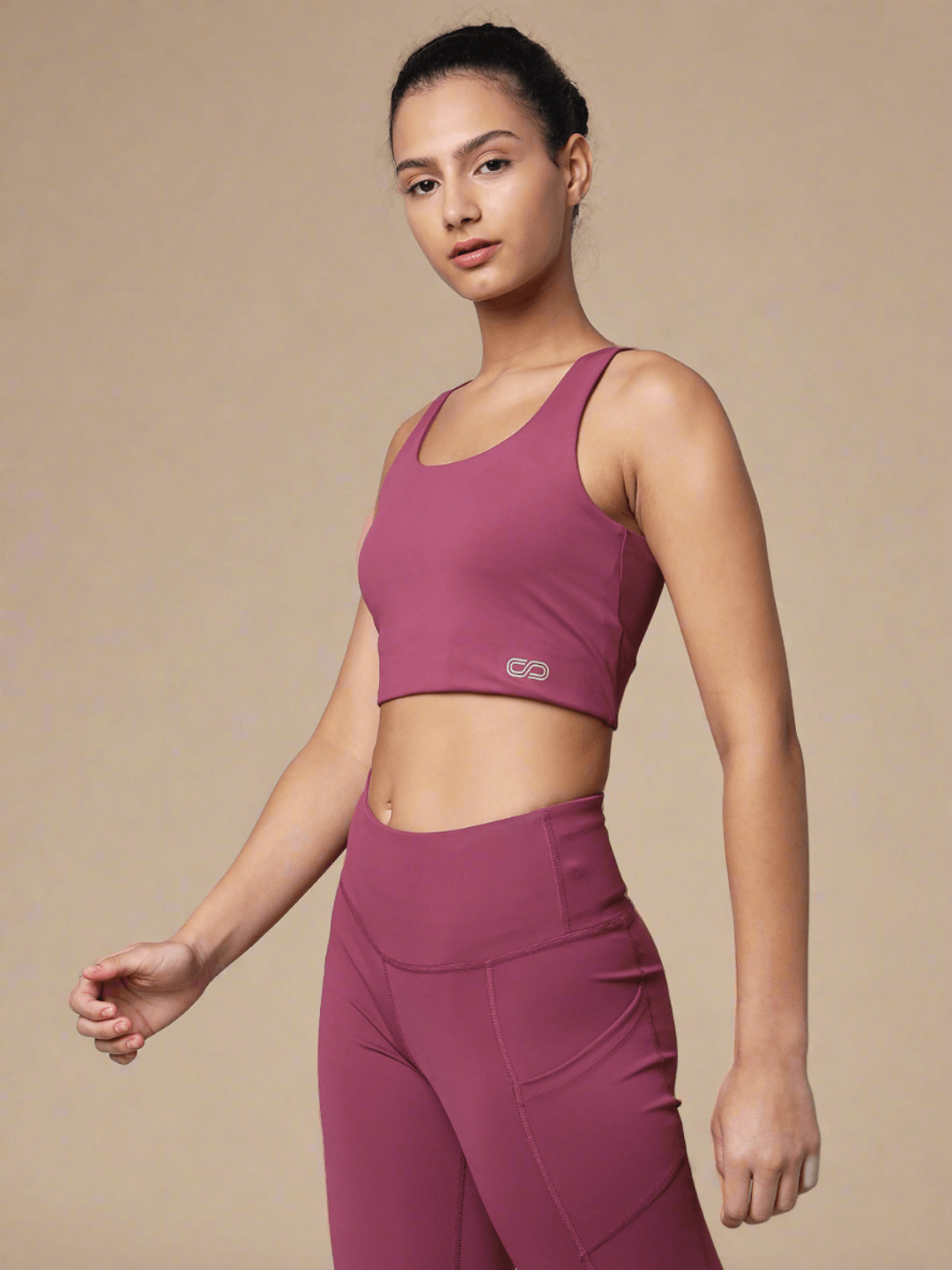 Shop-Tulip Wood High Impact Action Bra & Aura Leggings