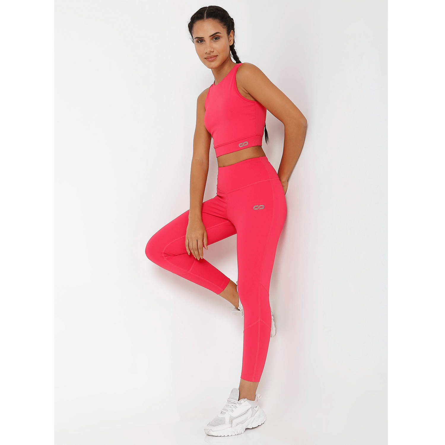 Shop-Sparkling Cosmo Cross back Crop Top & 7/8 Leggings
