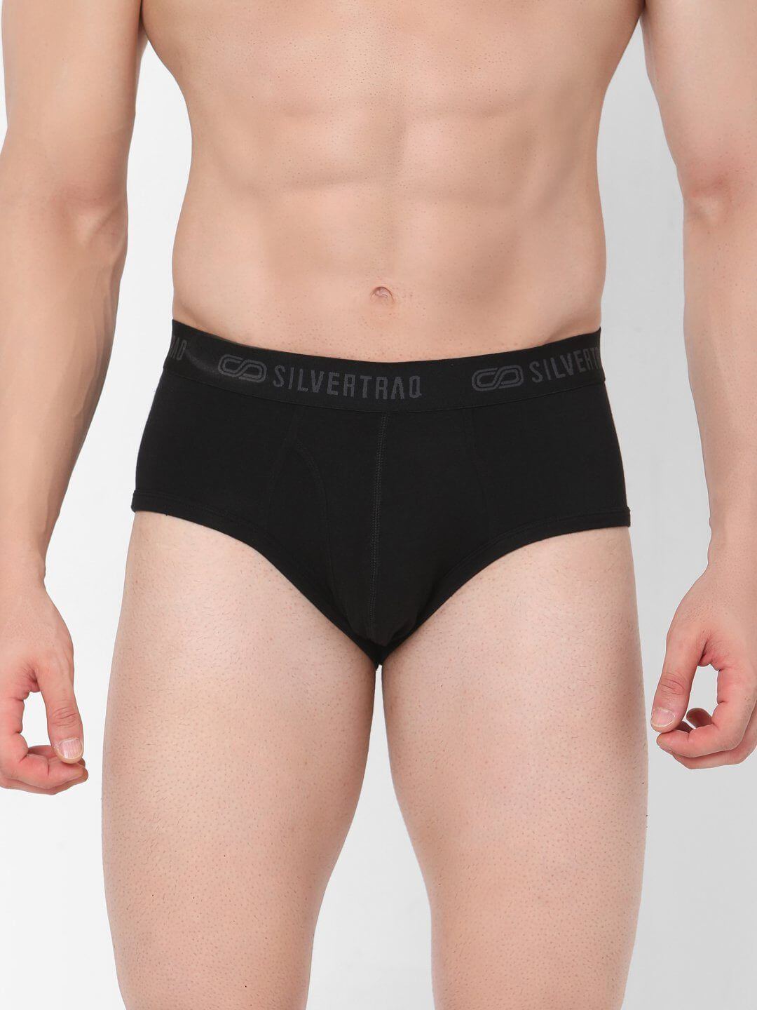 Modair Black Brief Pack of 3-Boxer Shorts-Silvertraq-Silvertraq