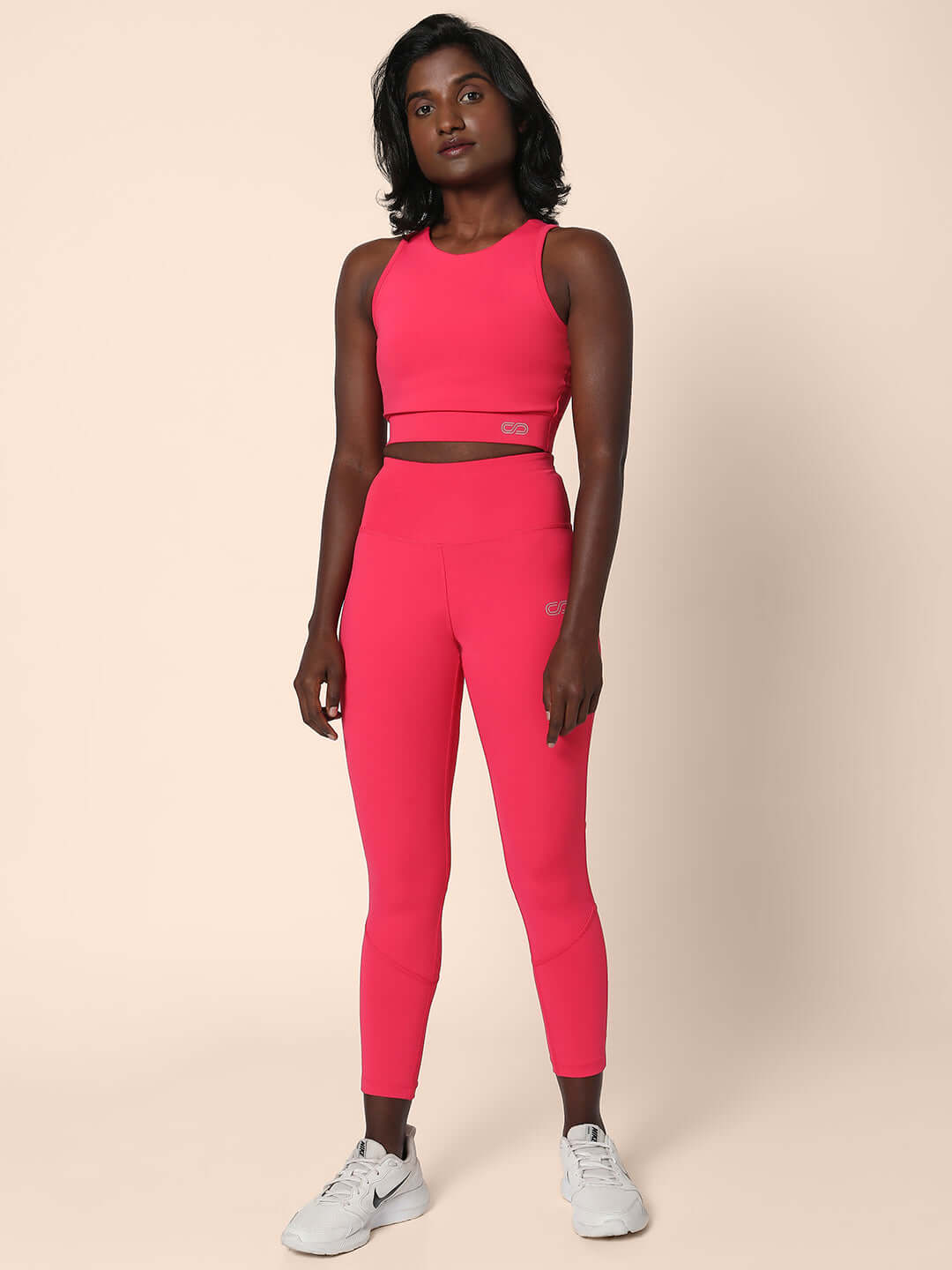 Shop-Sparkling Cosmo Cross back Crop Top & 7/8 Leggings