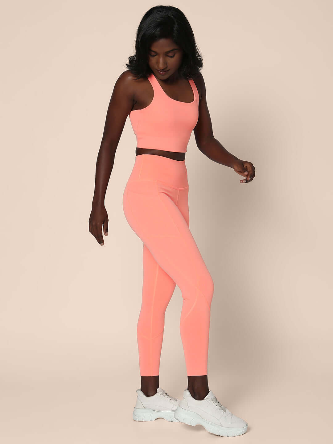 Aura Leggings Peach