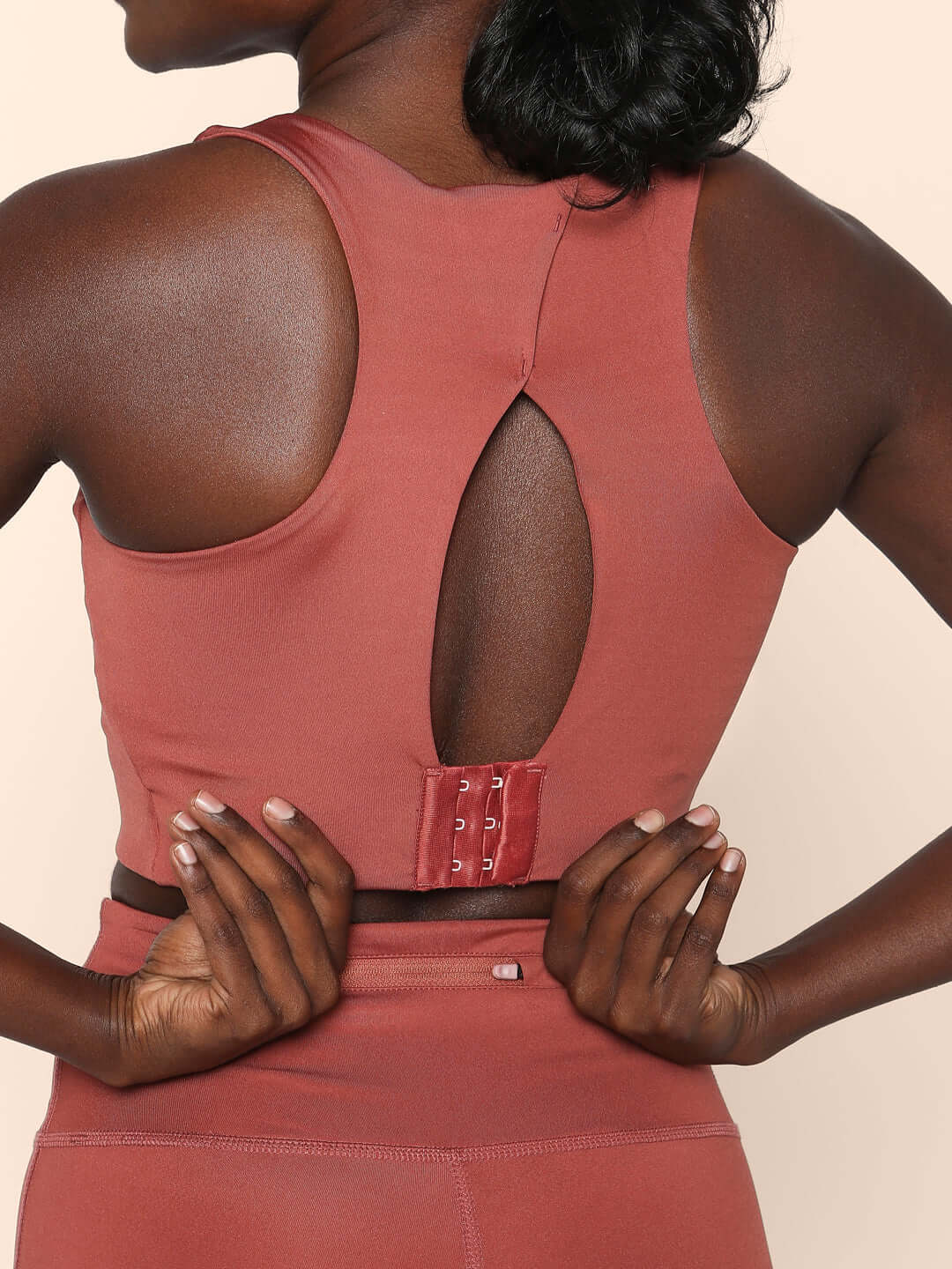 Shop-Marsala High Impact Action Bra & 7/8 Leggings