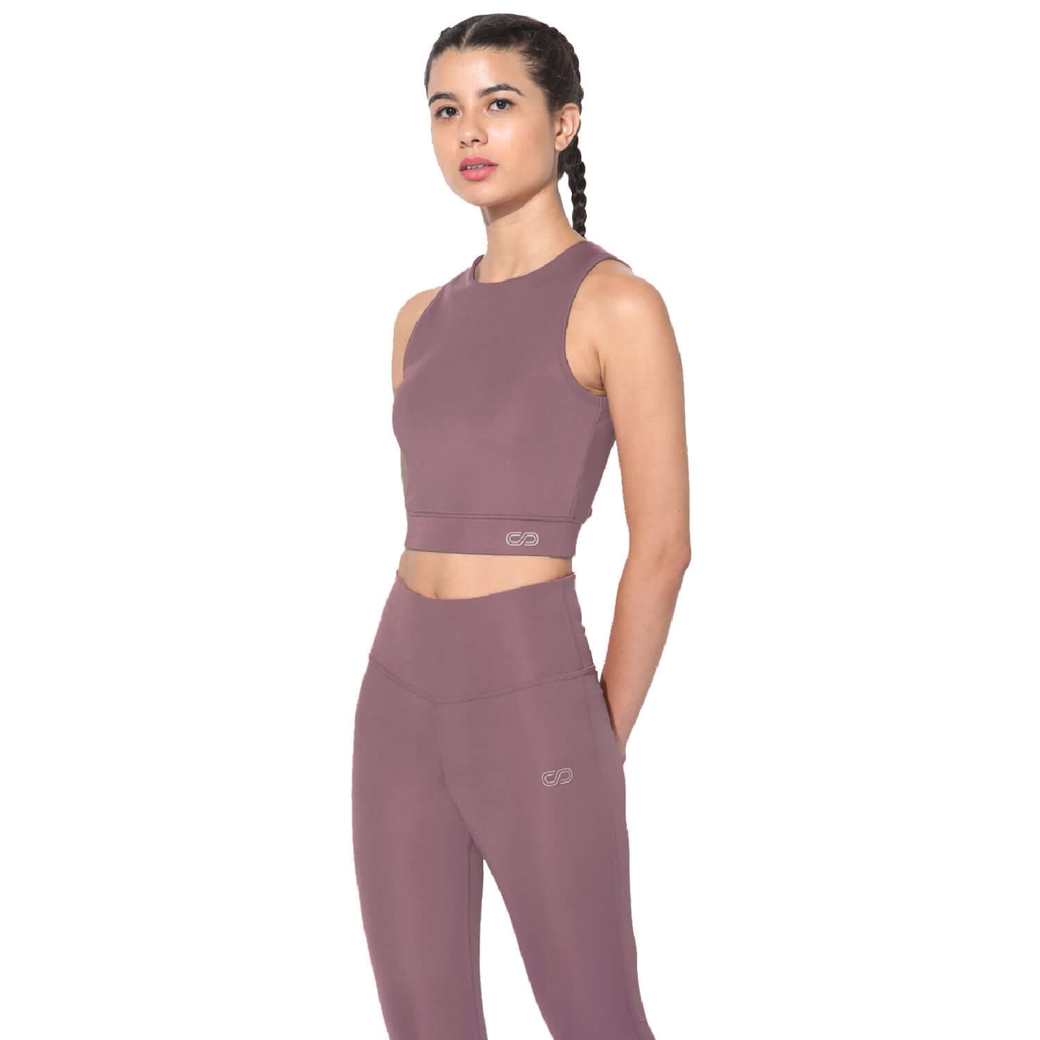 Nirvana Cross Back Crop Top & Leggings