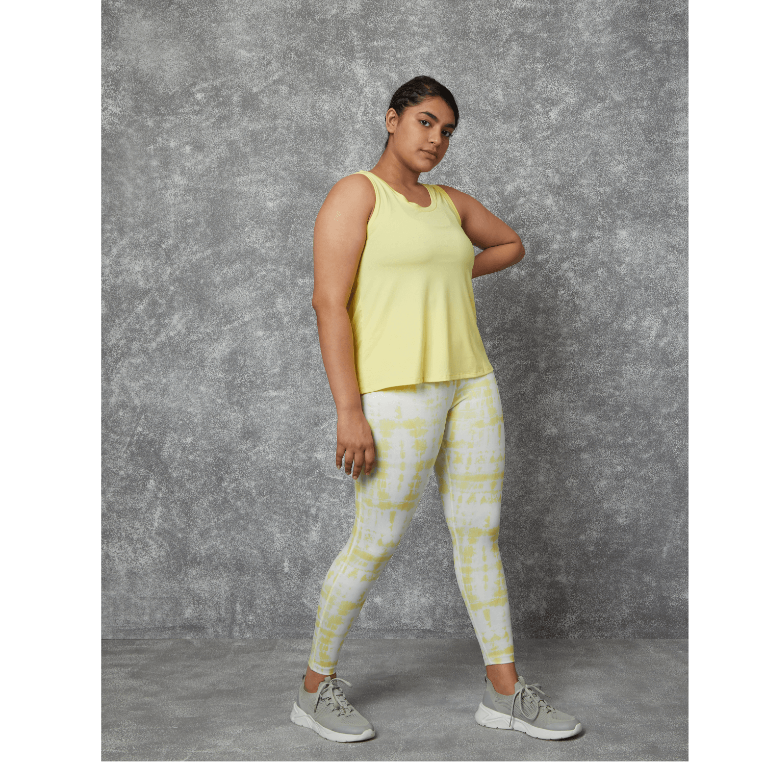 Wicking Swing Vest Candy Floss Yellow-Tank Top-Silvertraq-Silvertraq