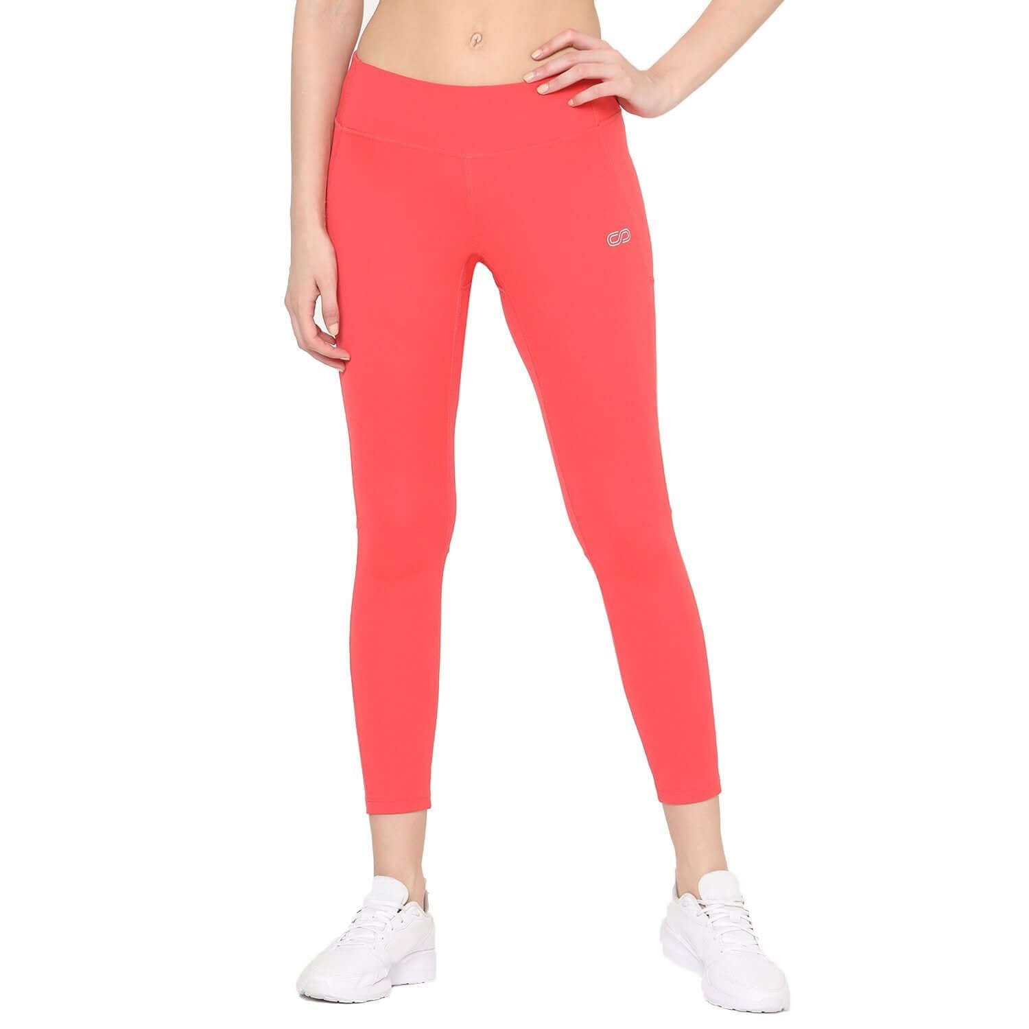 Performance Track Leggings Bright Orange-Leggings-Silvertraq-Bright Orange-XS-Silvertraq