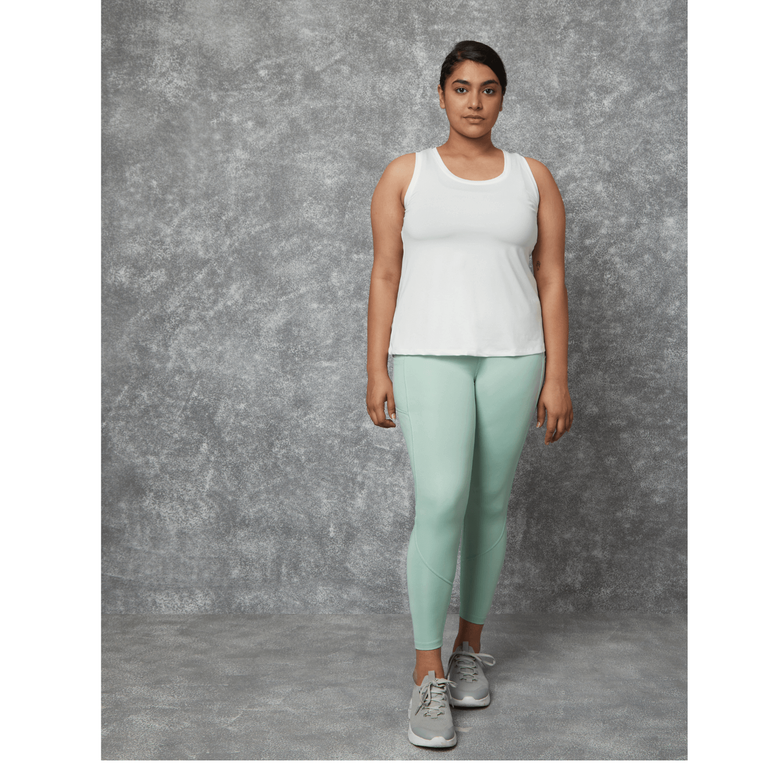 Wicking Swing Vest White-Tank Top-Silvertraq-White-XS-Silvertraq