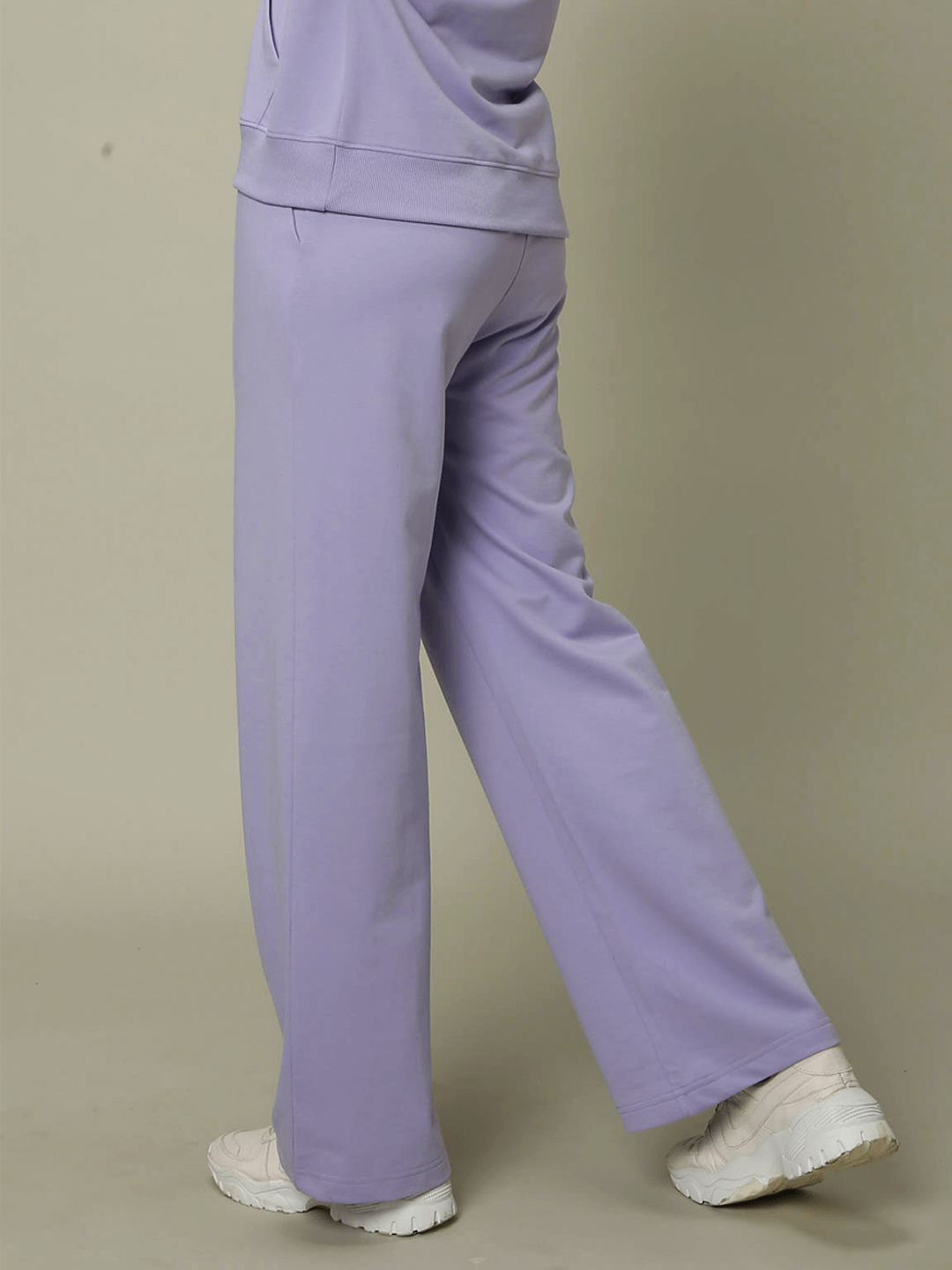 Terry All Weather Lilac Sweatshirt & Tracks For Women