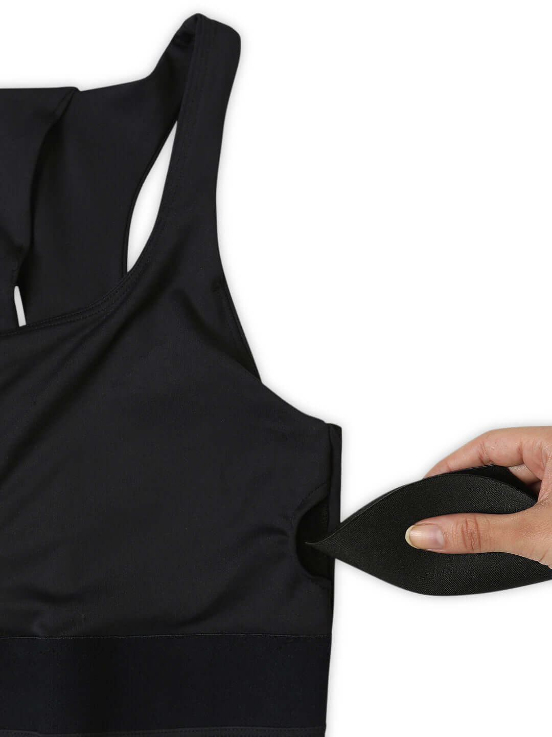 Shop-Black High Impact Action Bra and 7/8 Leggings