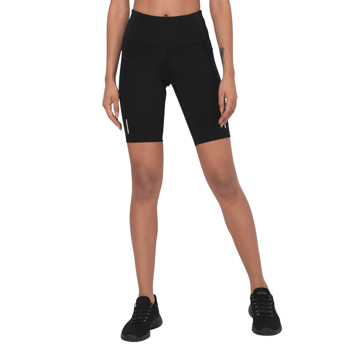 Biker Shorts Black-Shorts-Silvertraq-Silvertraq