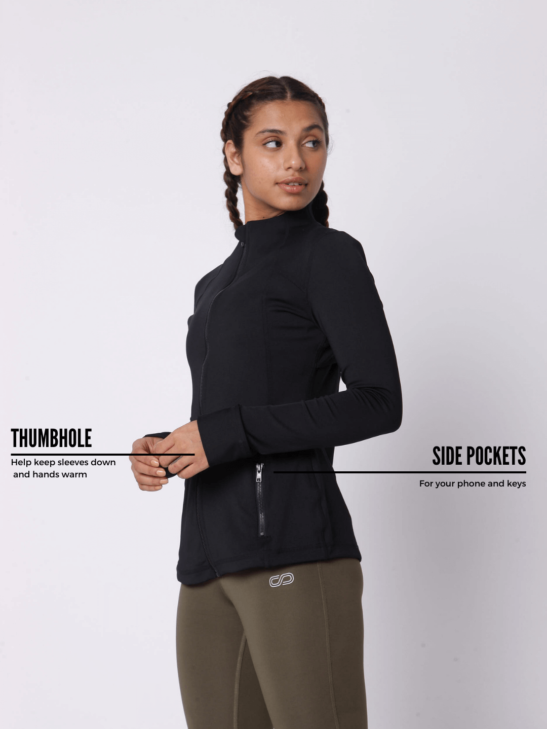 Contour Jacket Black