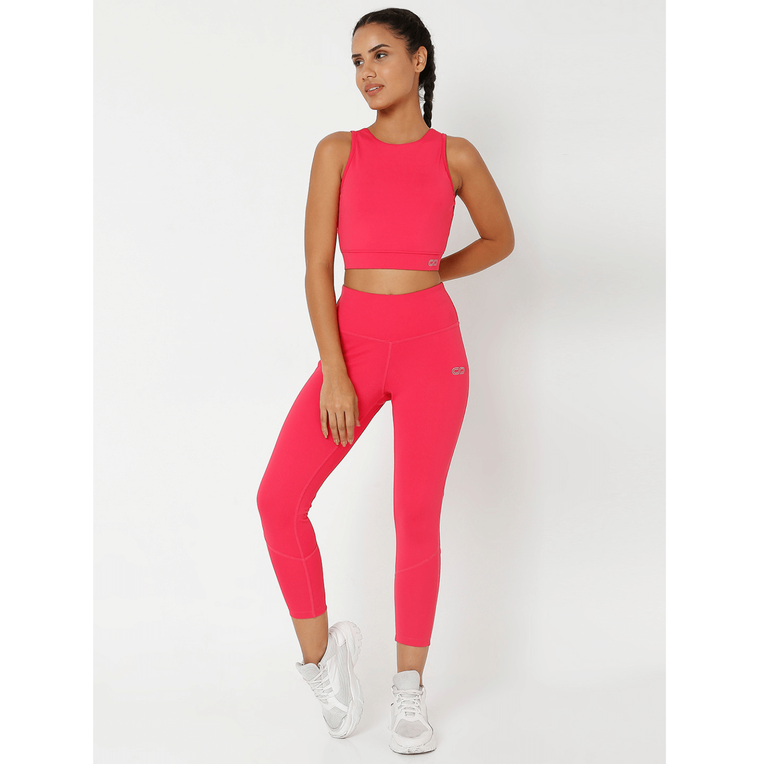 Shop-Sparkling Cosmo Cross back Crop Top & 7/8 Leggings