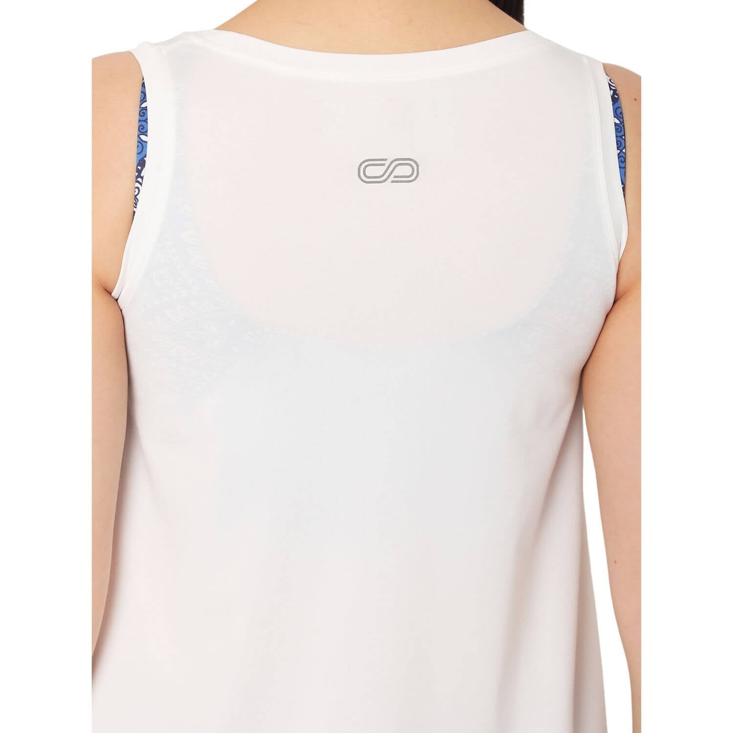 Wicking Swing Vest White-Tank Top-Silvertraq-Silvertraq