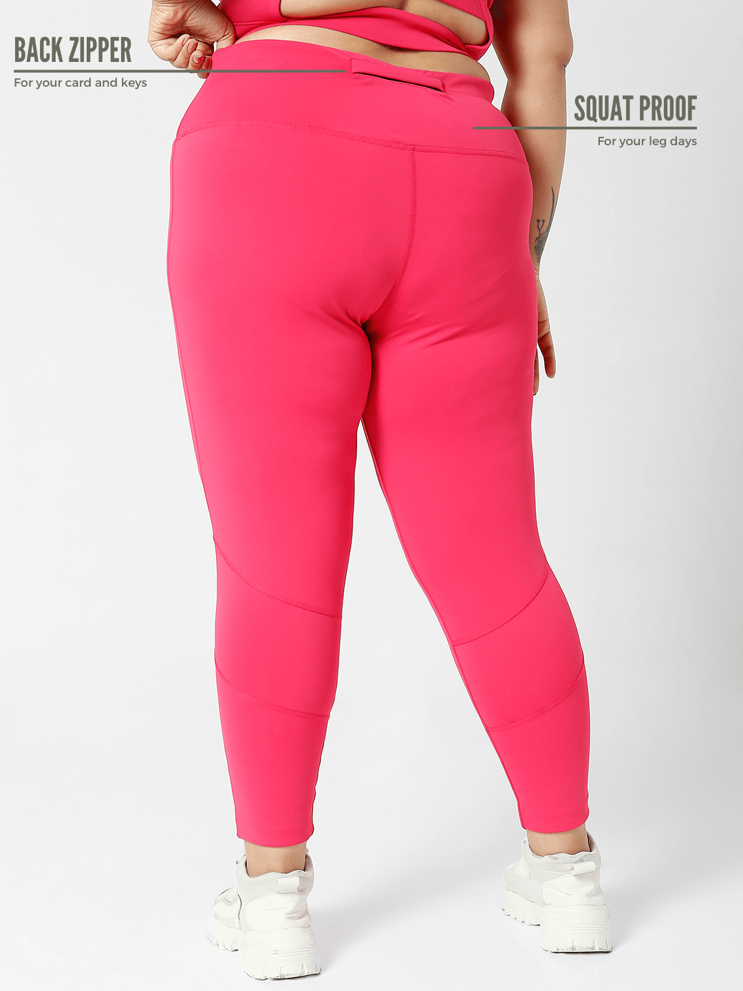 Shop-Ath Perform 7/8 High Waist Leggings Sparkling Cosmo Plus