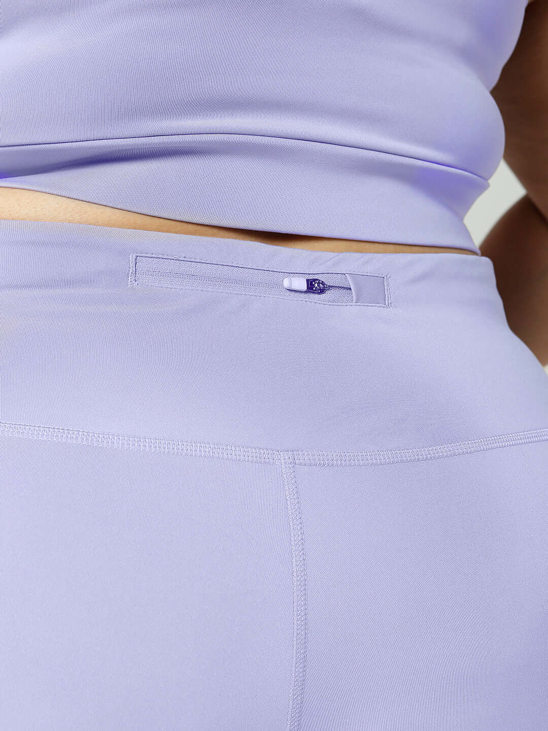 Ath Perform 7/8 High Waist Leggings Periwinkle Plus-Leggings-Silvertraq-Silvertraq