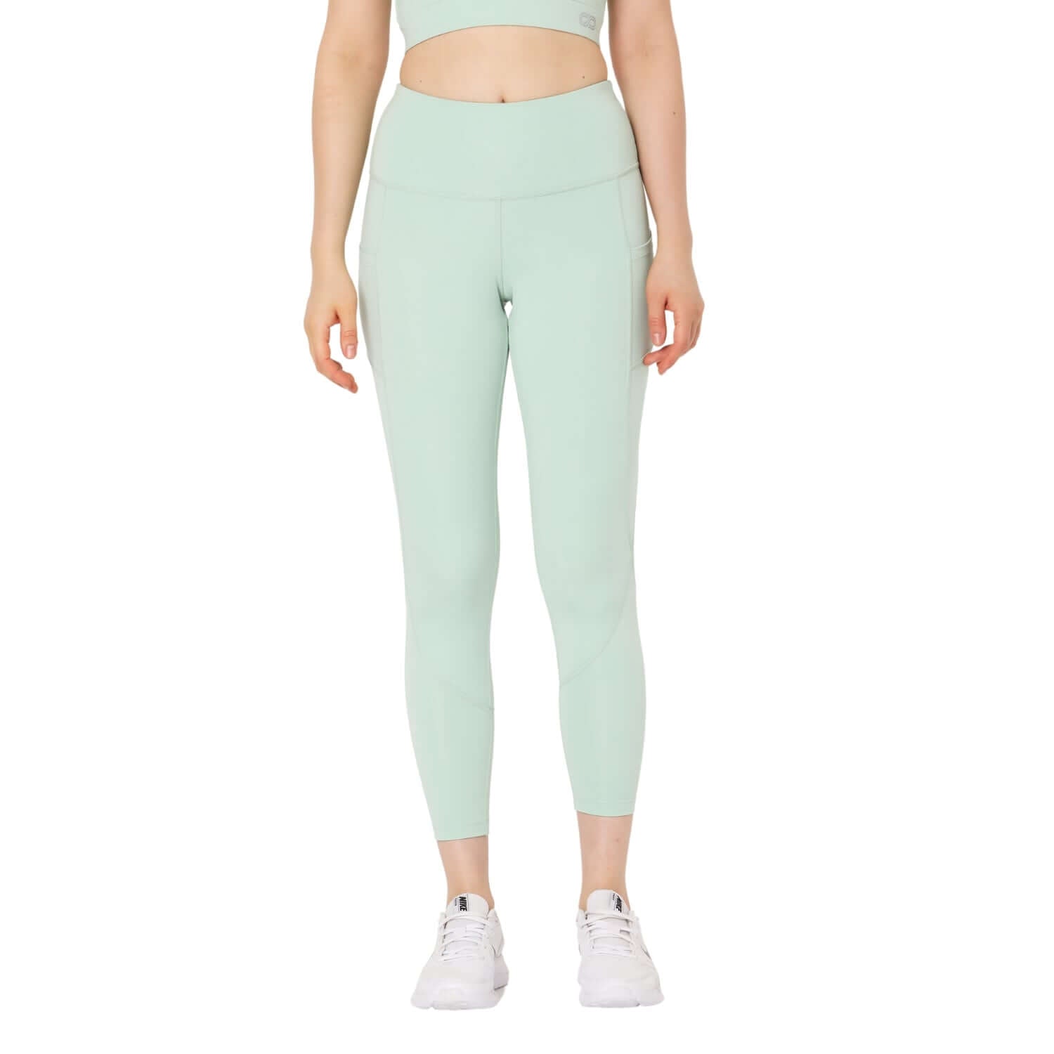 Pastel Jade High Impact Action Bra & Aura Leggings