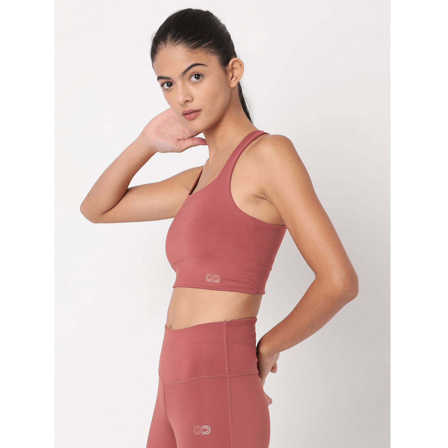 Shop-Marsala High Impact Action Bra & 7/8 Leggings