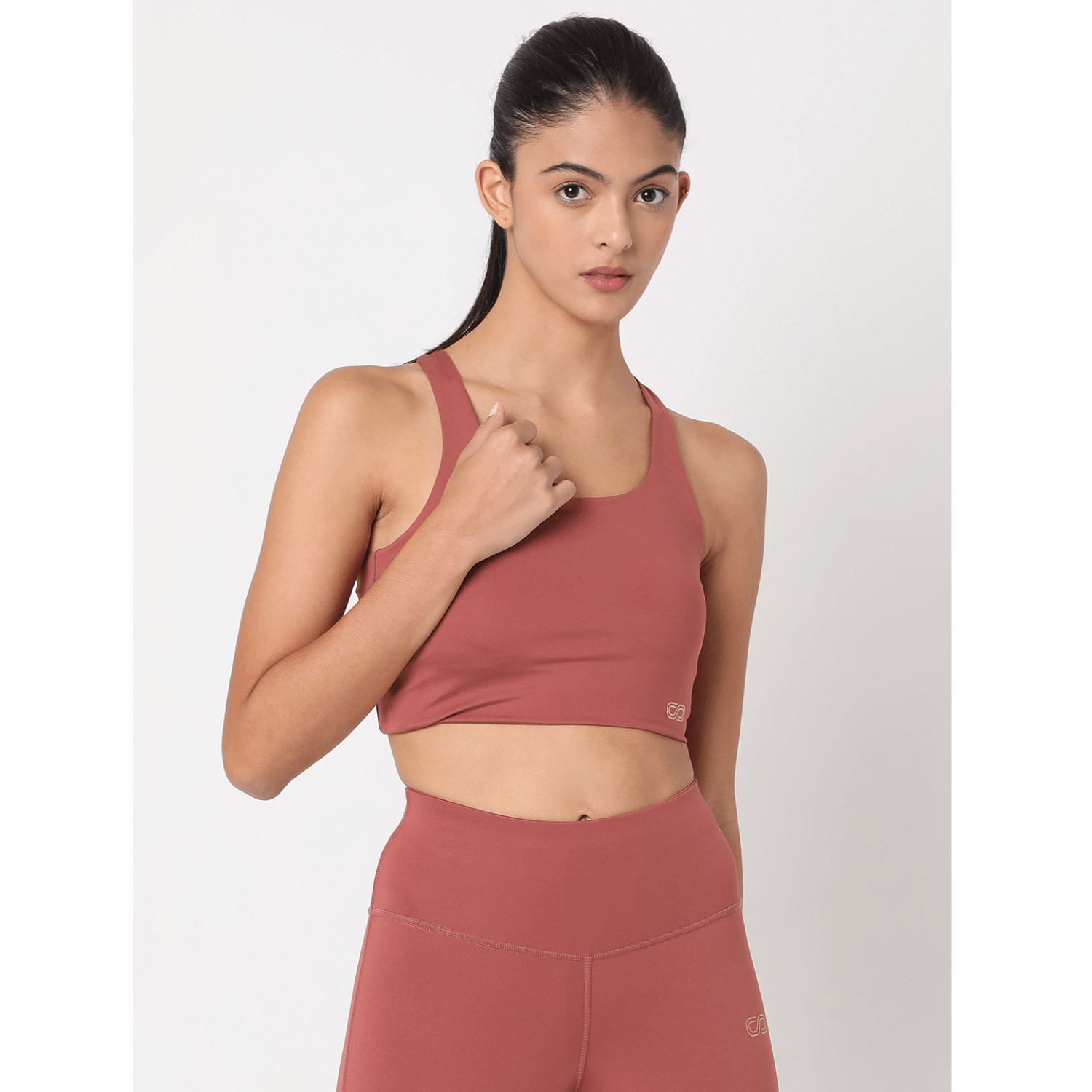 Shop-Marsala High Impact Action Bra & 7/8 Leggings