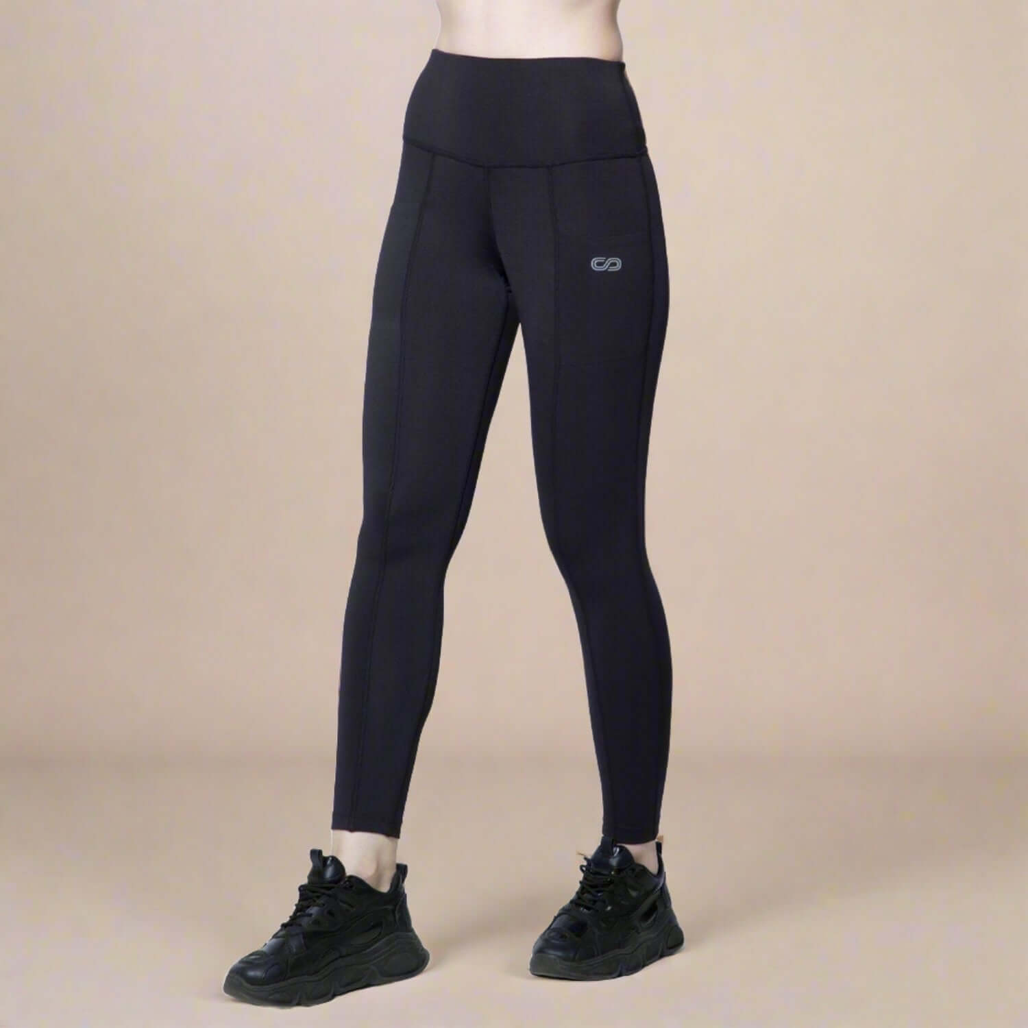 Evolve Leggings Black-Leggings-Silvertraq-Black-XS-Silvertraq