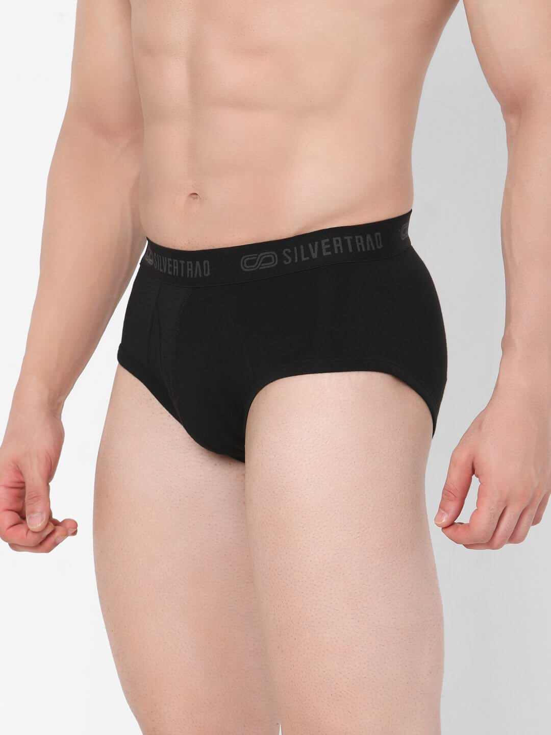 Modair Black Brief Pack of 3-Boxer Shorts-Silvertraq-Black-XS-Silvertraq