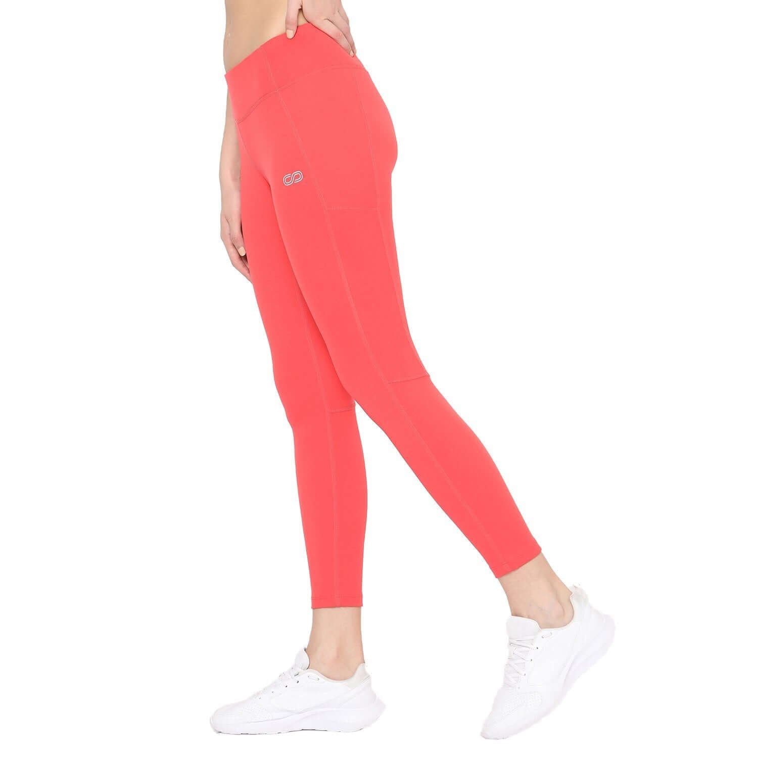 Performance Track Leggings Bright Orange-Leggings-Silvertraq-Silvertraq