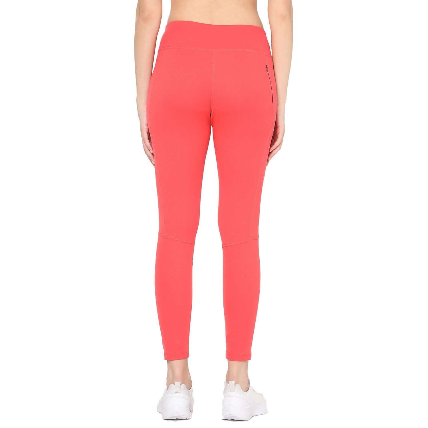 Performance Track Leggings Bright Orange-Leggings-Silvertraq-Silvertraq
