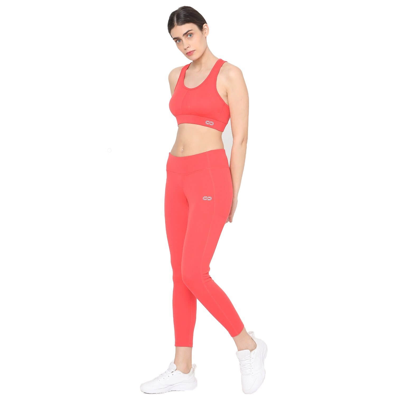 Performance Track Leggings Bright Orange-Leggings-Silvertraq-Silvertraq
