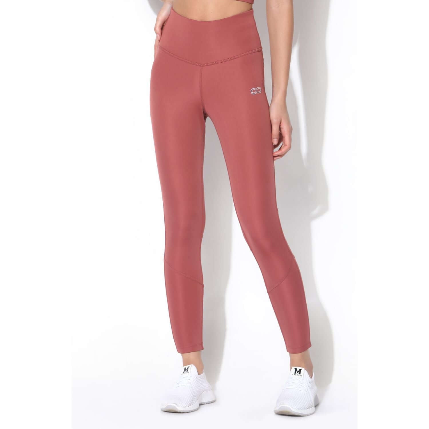 Ath Perform 7/8 High Waist Leggings Marsala-Leggings-Silvertraq-Silvertraq