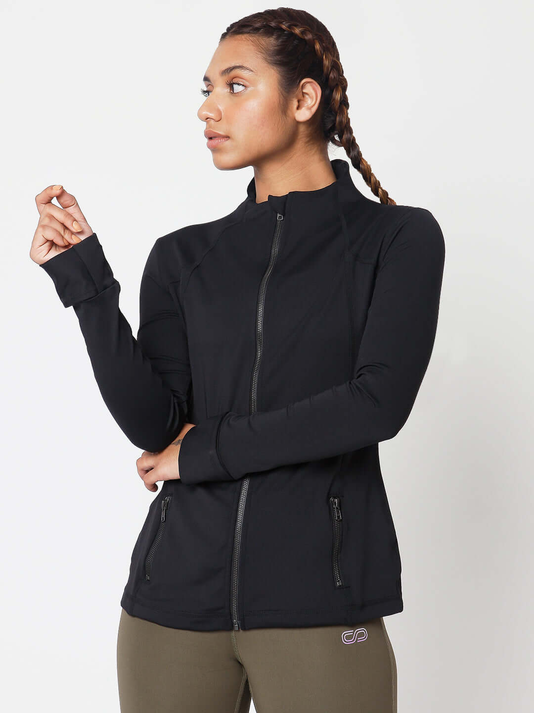 Contour Jacket Black-Sports Jacket-Silvertraq-Silvertraq