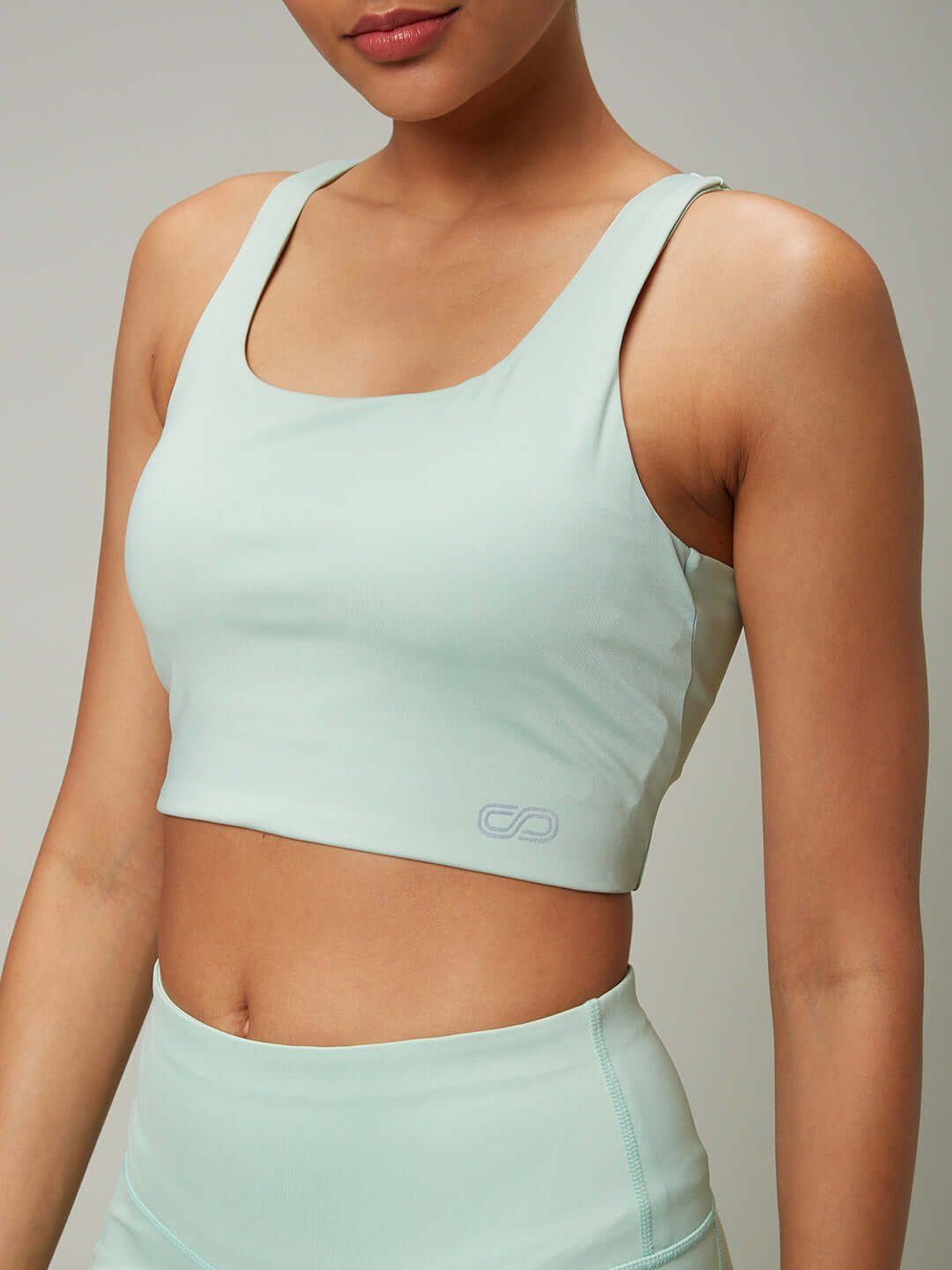 Pastel Jade High Impact Action Bra & Aura Leggings