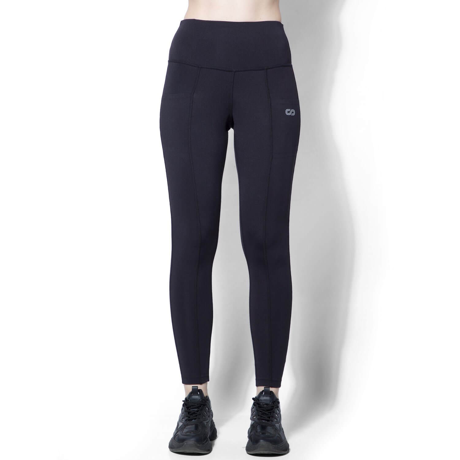 Evolve Leggings Black-Leggings-Silvertraq-Silvertraq