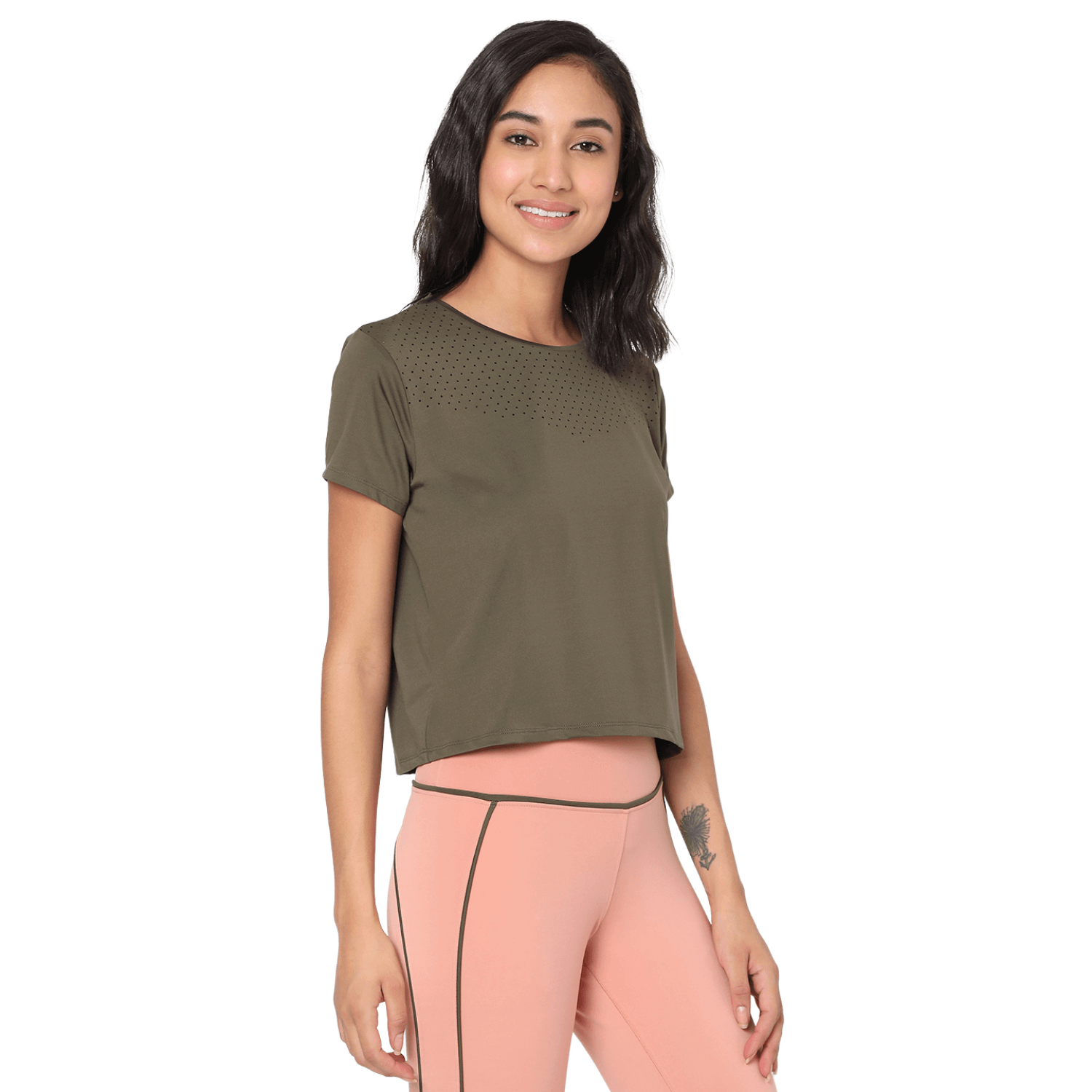 Vapor Tee Olive-Short Sleeve Tee-Silvertraq-Silvertraq