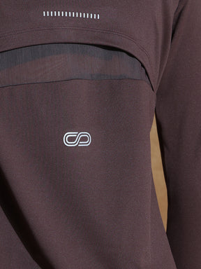 Shop-TraqRun Half-Zip Tee Java
