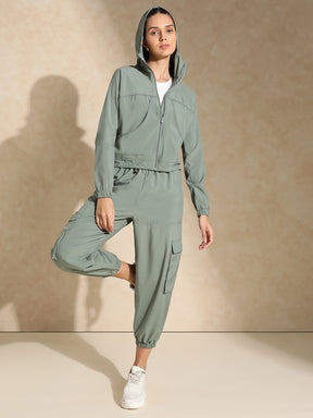 Shop-Light Sage Utility Cargo Jacket & Tracker Cargo Pants