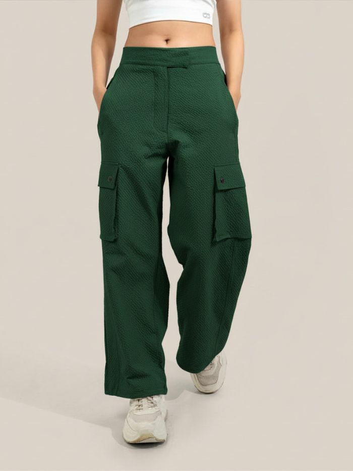 Shop-TraqPace Cargo Pants Camo Green
