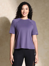 Shop-Traqfit Raglan Tee Purple Cadet