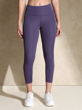 Shop-Aura Leggings Purple Cadet