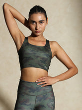 High Impact Action Bra With Clasp Army Camo