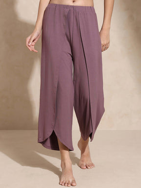 Yoga Tulip Pants Mulberry