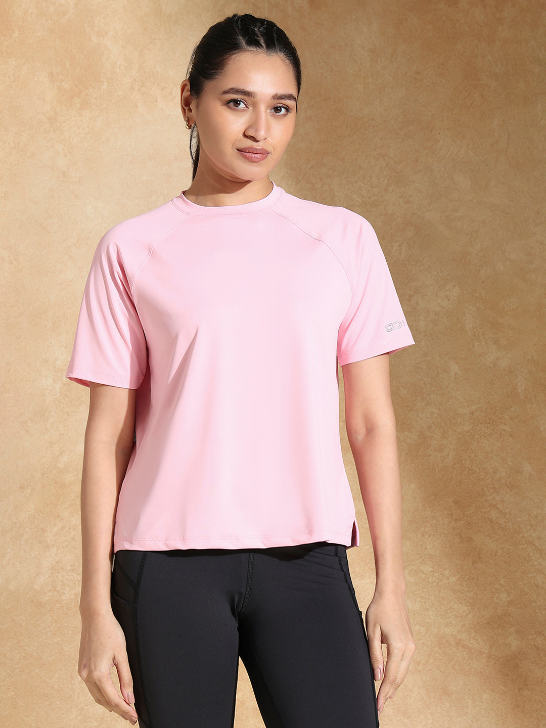 Shop-Traqfit Raglan Tee Pink Blossom