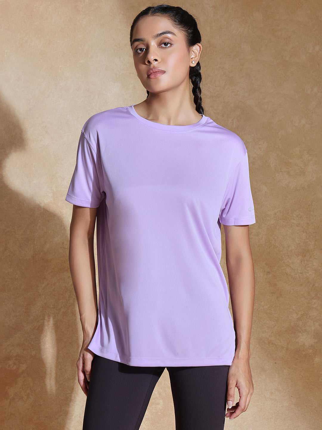 FlowFit Oversized Tee Lilac