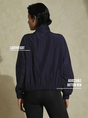 AeroTraq Runner Jacket Navy