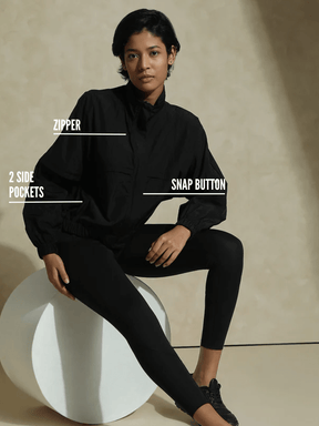Shop-AeroTraq Runner Jacket Black