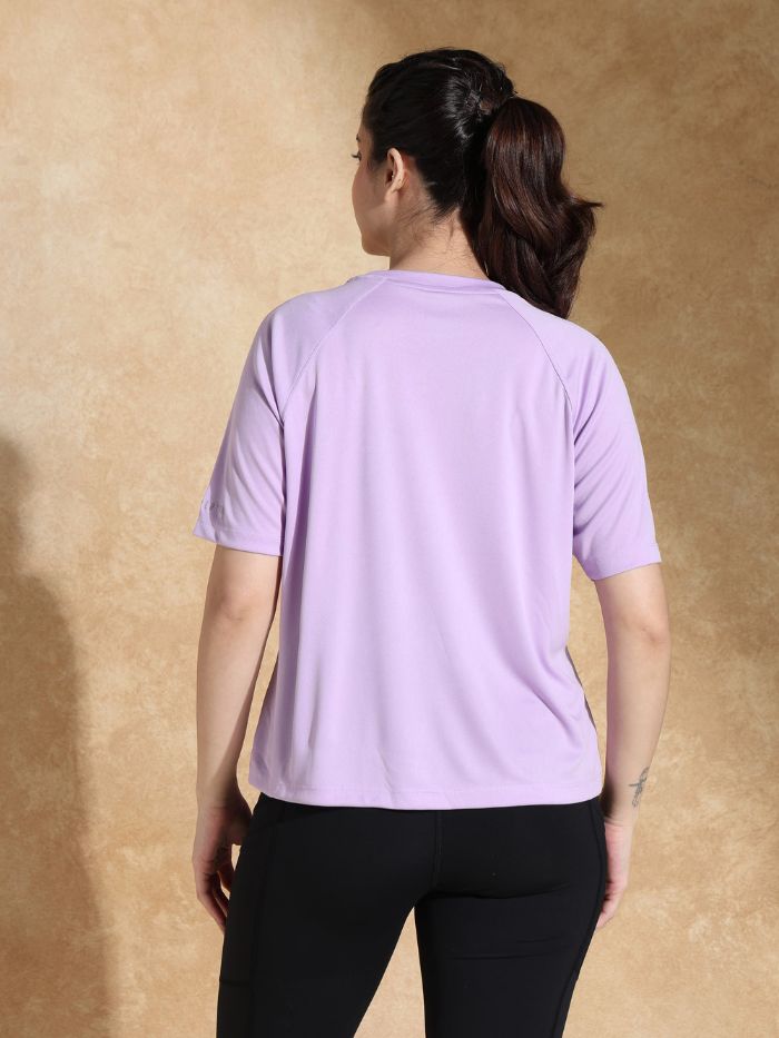 Traqfit Raglan Tee Lilac